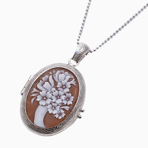 送料無料】イタリア製/ITALY カメオ/CAMEO Pendant/ペンダント